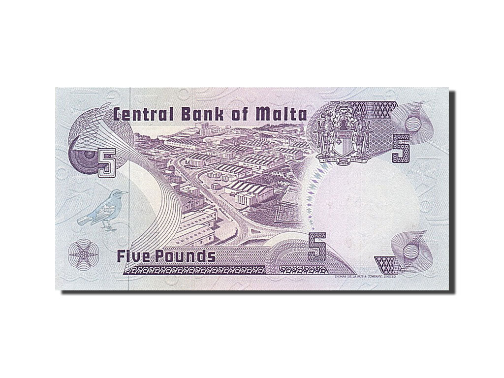 Billete, 5 Liri, 1979, Malta, KM:35a, 1979, UNC