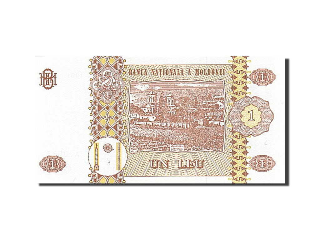 Billet, Moldova, 1 Leu, 1992-1994, 1994, KM:8a, NEUF