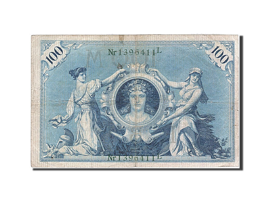 Geldschein, Deutschland, 100 Mark, 1908, 1908-02-07, KM:34, S
