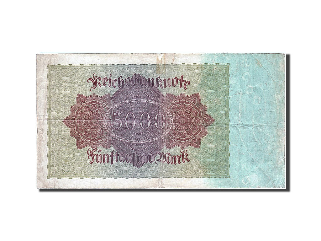 Banknote, Germany, 5000 Mark, 1922, 1922-11-19, KM:78, EF(40-45)