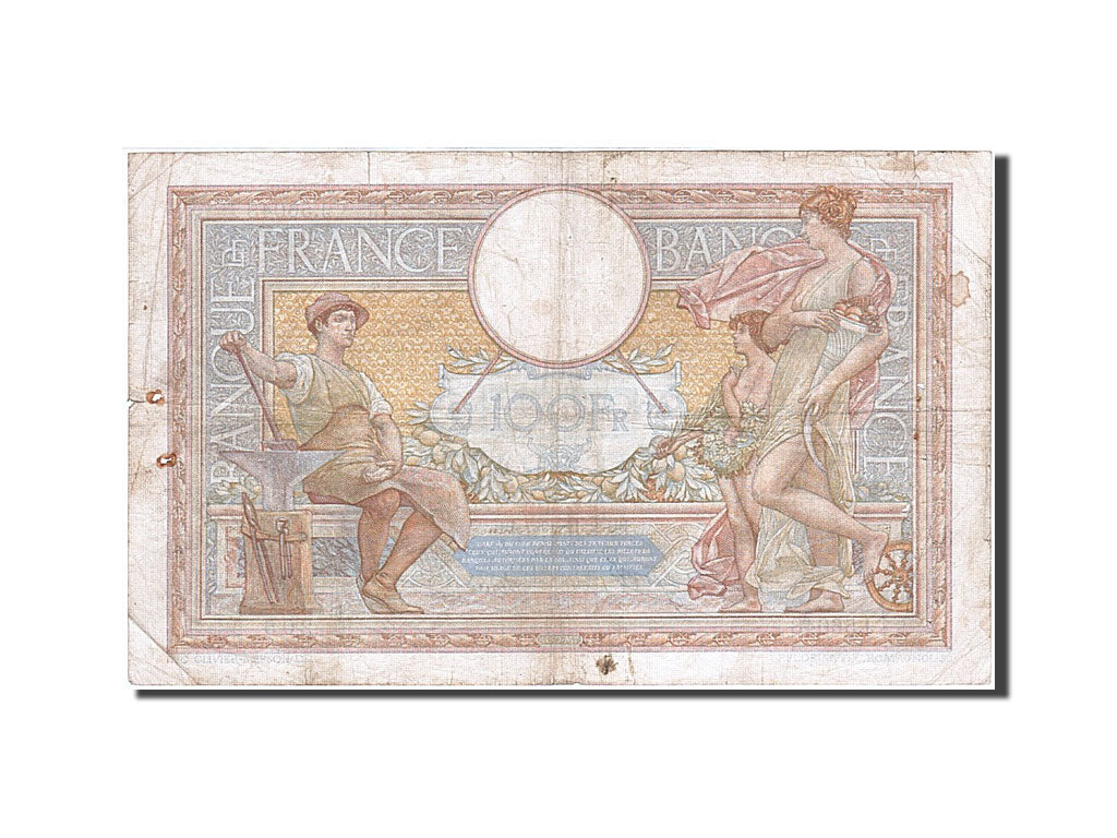 Banknote, France, 100 Francs, 1906, 1937-12-02, VF(20-25), Fayette:25.4, KM:86a