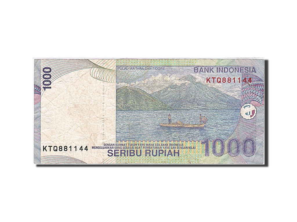 Banknote, Indonesia, 1000 Rupiah, 2000, 2000, KM:141a, EF(40-45)