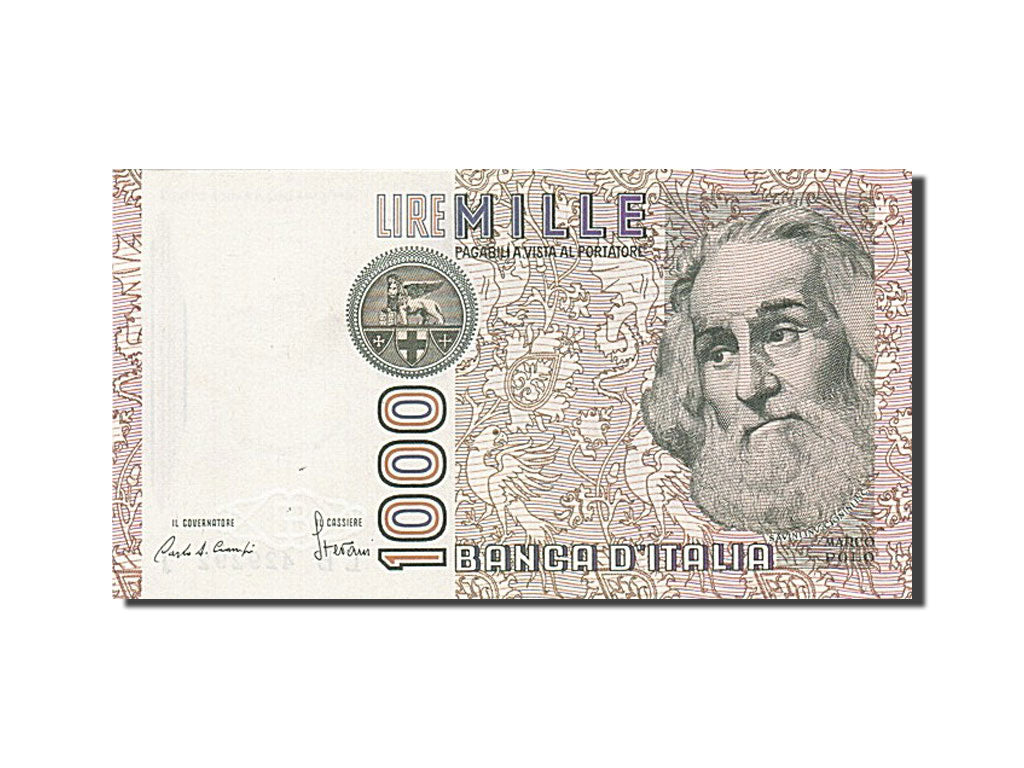 Geldschein, Italien, 1000 Lire, 1982-1983, 1982-01-06, KM:109a, UNZ