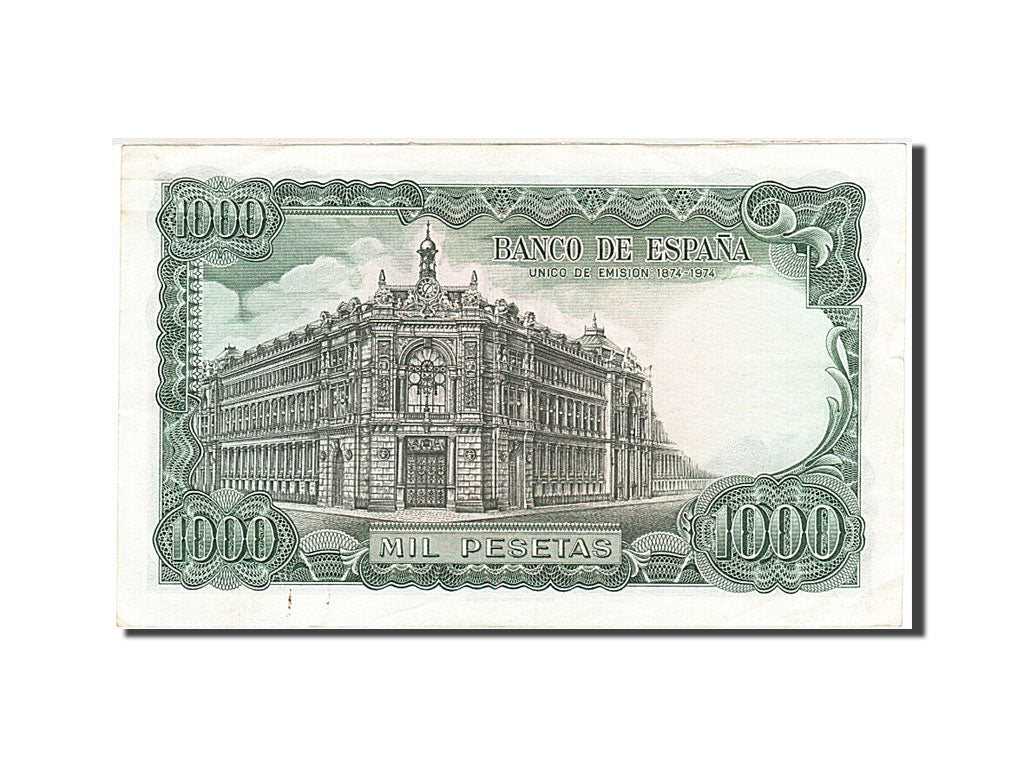 Biljet, Spanje, 1000 Pesetas, 1974, 1971-09-17, KM:154, SUP