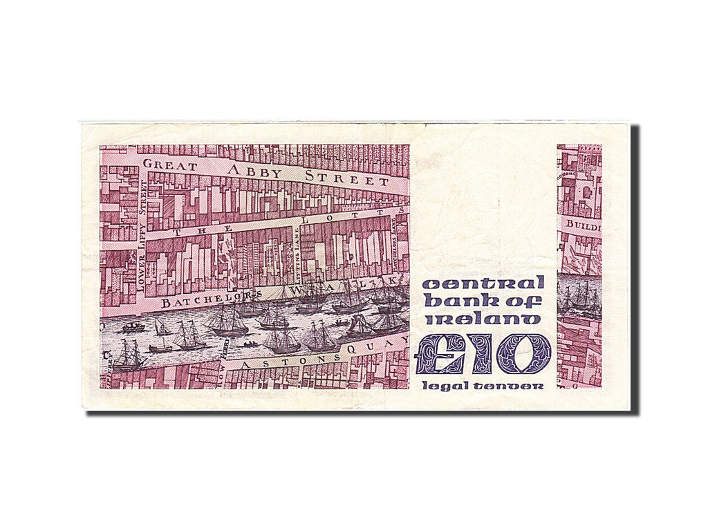 Banknote, Ireland - Republic, 10 Pounds, 1978-1992, 1992-04-14, KM:72c