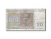 Banconote, Belgio, 20 Francs, 1948-1950, KM:132b, 1956-04-03, B