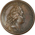 Frankrijk, Medaille, Louis XIV, Combat de Pforzheim, 1692, Bronzen, Mauger, ZF+