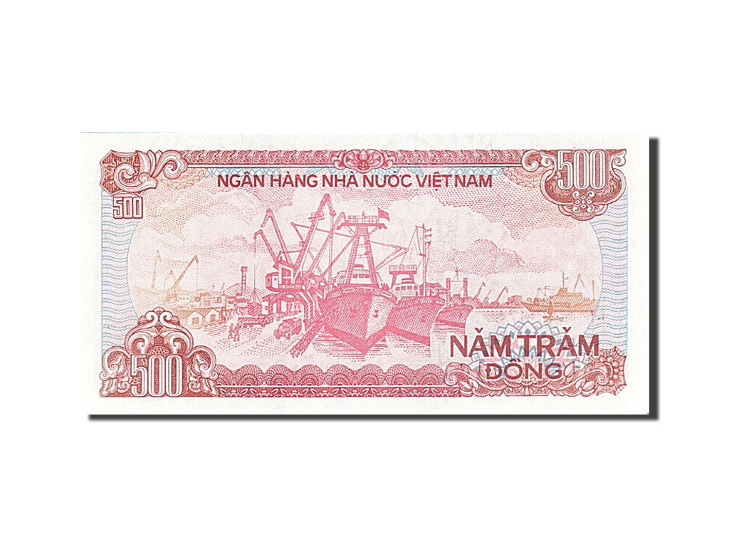 Banconote, Vietnam, 500 D<ox>ng, 1988, KM:101a, 1988, FDS