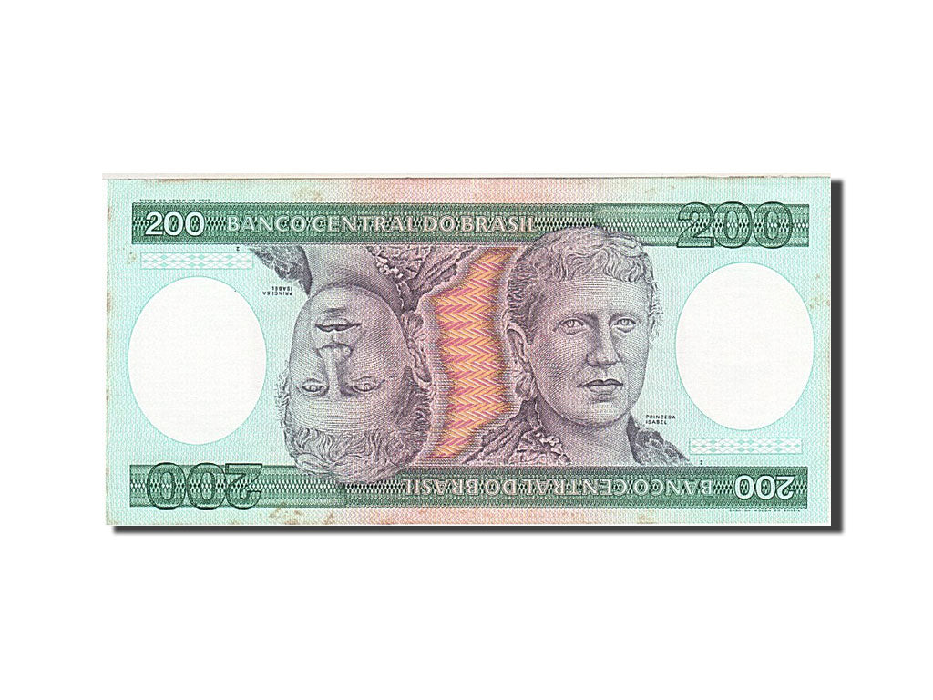 Biljet, Brazilië, 200 Cruzeiros, 1981-1985, 1984, KM:199b, TTB+