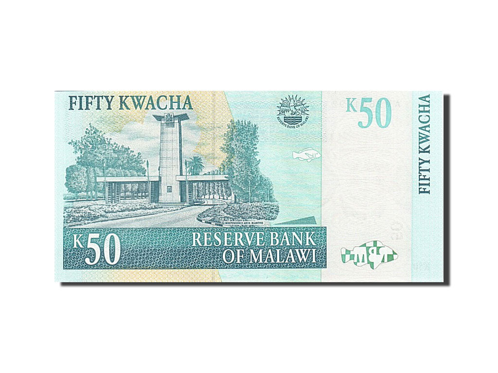Billete, 50 Kwacha, 2004, Malawi, KM:53a, 2005-10-31, UNC