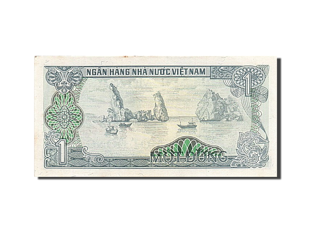 Banconote, Vietnam, 1 D<ox>ng, 1985, KM:90a, 1985, SPL
