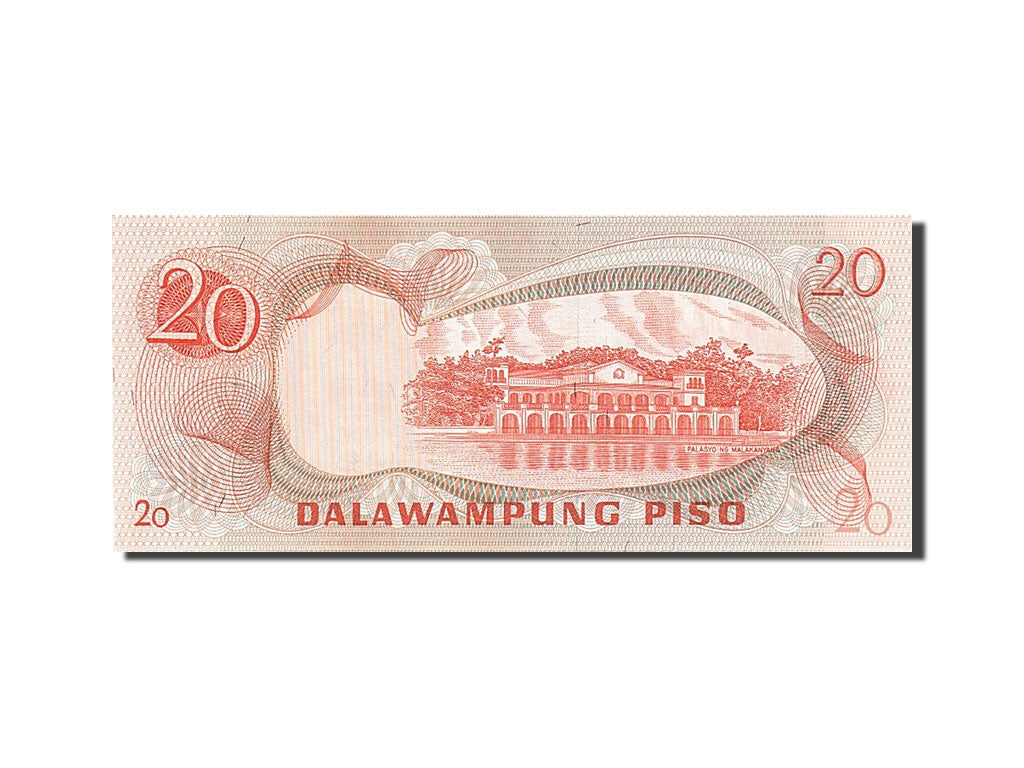 Banknote, Philippines, 20 Piso, 1978, Undated, KM:162a, UNC(65-70)