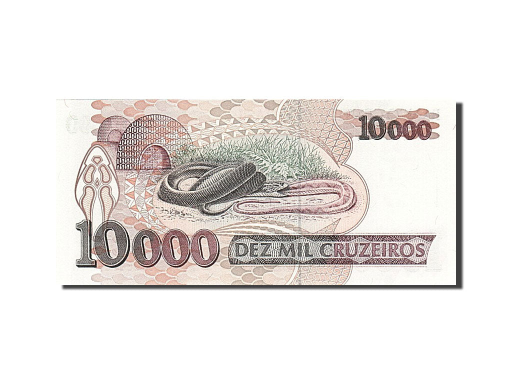 Banconote, Brasile, 10,000 Cruzeiros, 1990-1993, KM:233b, 1992, FDS