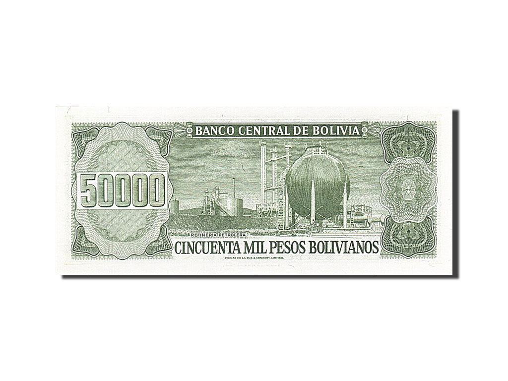Banconote, Bolivia, 50,000 Pesos Bolivianos, 1981-1984, KM:170a, 1984-06-05, FDS