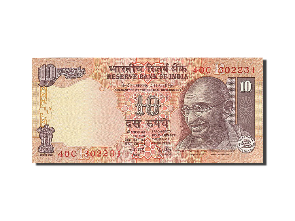 Biljet, India, 10 Rupees, 2005-2006, 2006, KM:95a, NIEUW