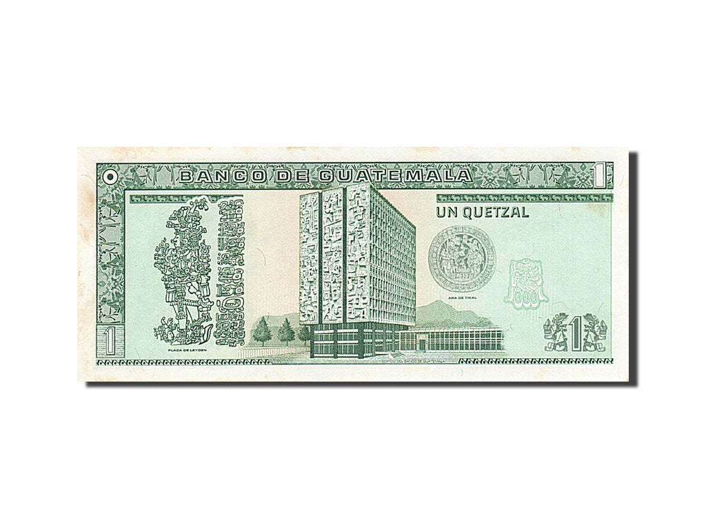 Billet, Guatemala, 1 Quetzal, 1989-1990, 1991-03-06, KM:73b, SUP