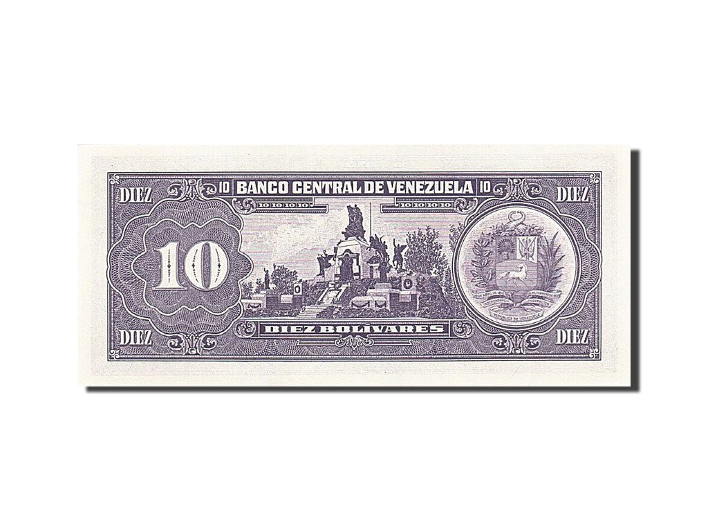 Banconote, Venezuela, 10 Bolívares, 1981-1988, KM:61d, 1995-06-05, FDS