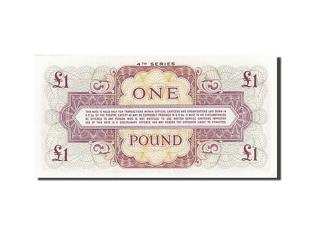 Banknote, Great Britain, 1 Pound, 1962, Undated (1962), KM:M36a, UNC(64)