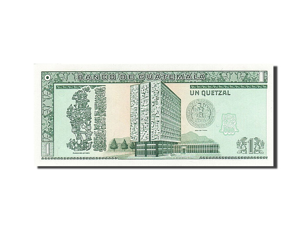 Billet, Guatemala, 1 Quetzal, 1989-1990, 1990-01-03, KM:73a, NEUF