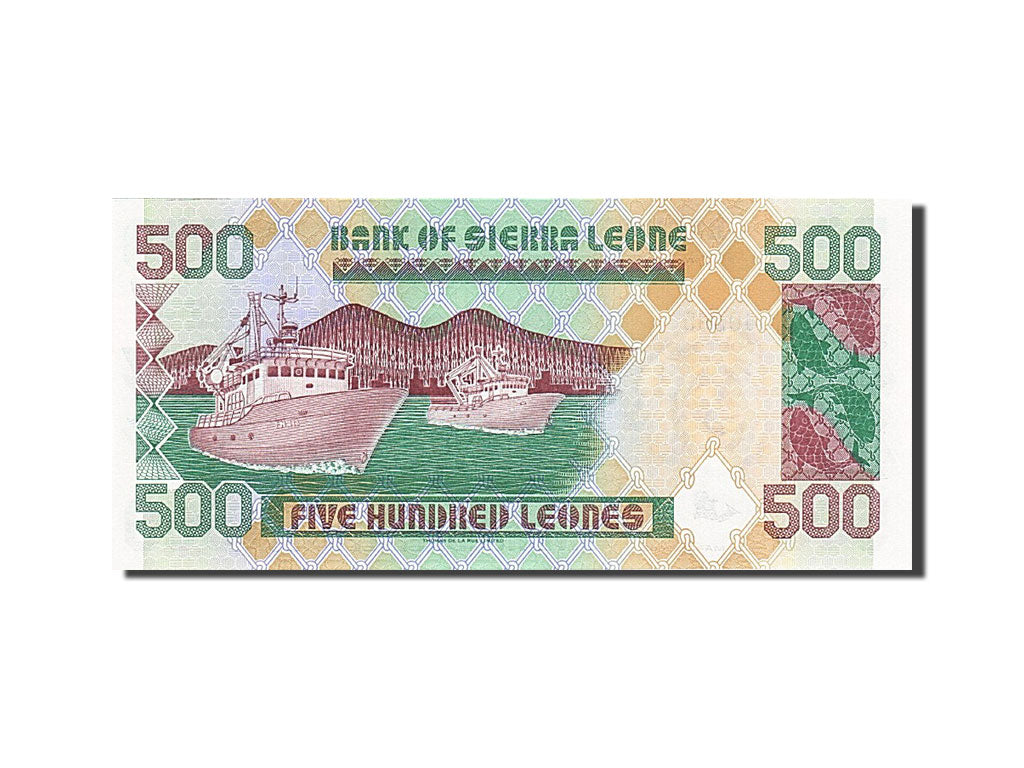 Billete, 500 Leones, 1995-2000, Sierra Leona, KM:23c, 2003-03-01, UNC