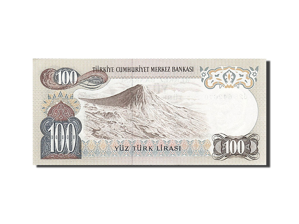 Banknote, Turkey, 100 Lira, 1971-1982, 1972-05-15, KM:189a, UNC(65-70)