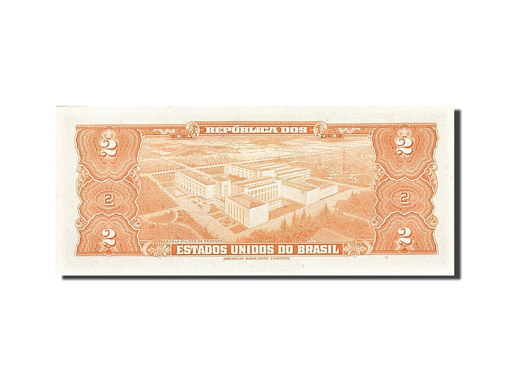 Billet, Brésil, 2 Cruzeiros, 1956, Undated (1956-1958), KM:157Ac, NEUF