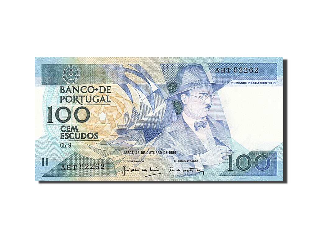 Banknote, Portugal, 100 Escudos, 1980-1989, 1986-10-16, KM:179a, UNC(65-70)