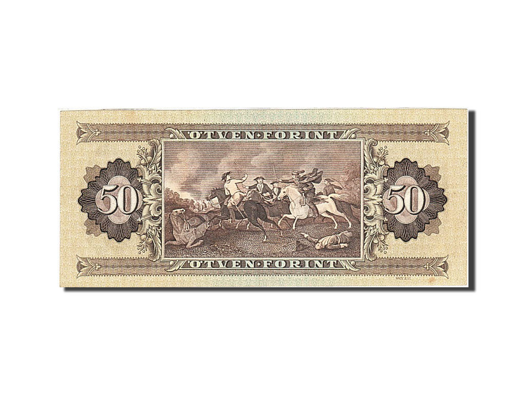 Biljet, Hongarije, 50 Forint, 1957-1983, 1983-11-10, KM:170f, SUP
