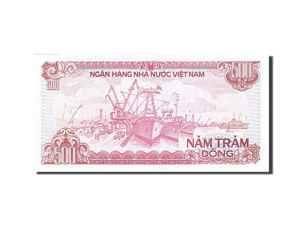 Banknote, Vietnam, 500 D<ox>ng, 1988-1991, 1988, KM:101a, UNC(65-70)
