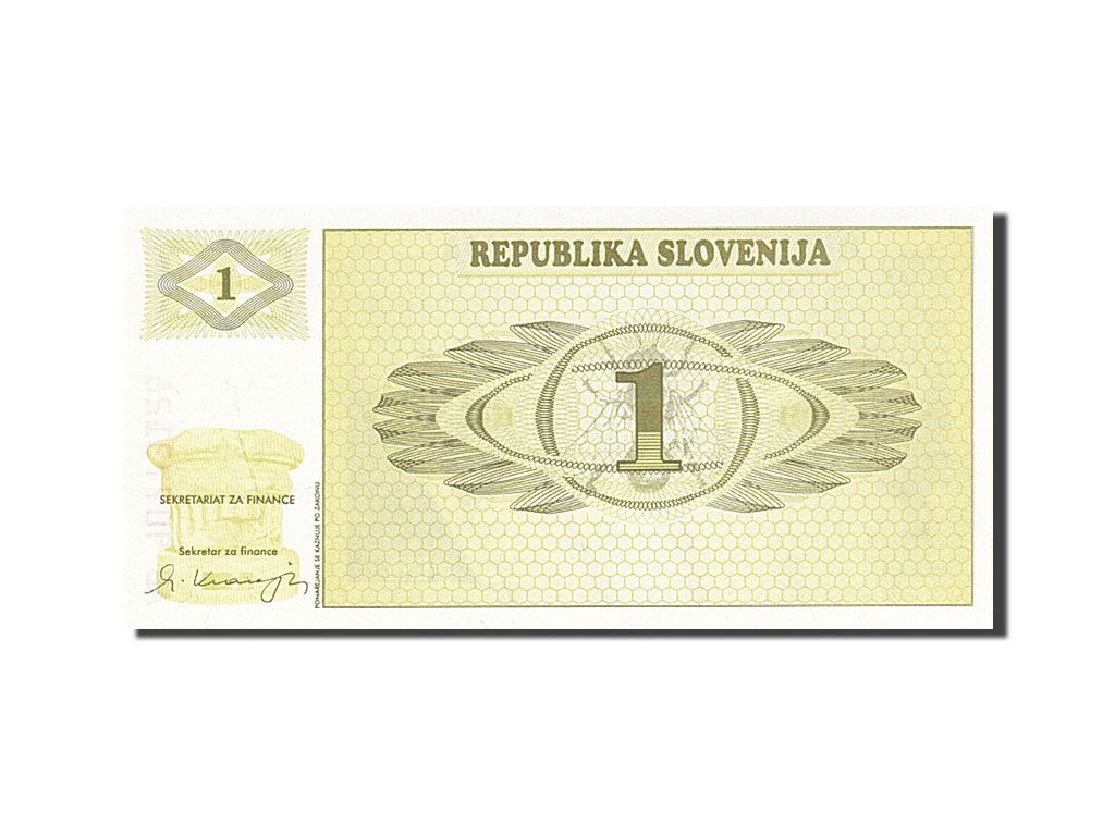 Banconote, Slovenia, 1 (Tolar), 1990-1992, KM:1a, 1990, FDS