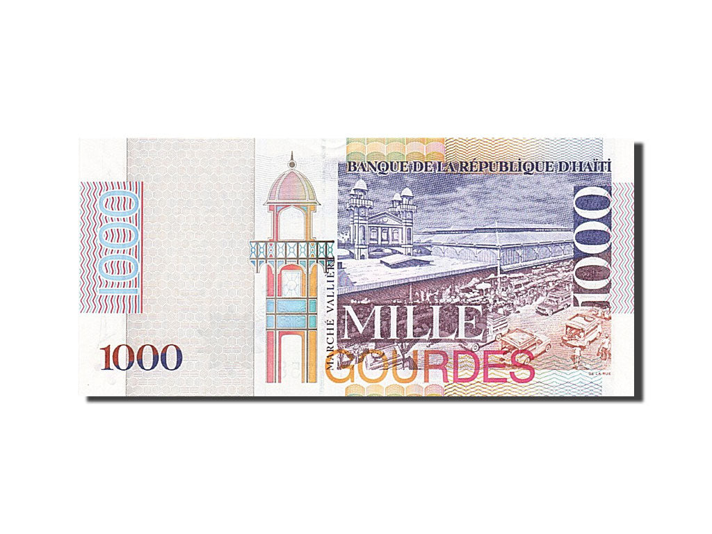 Billet, Haïti, 1000 Gourdes, 2006, 2007, KM:278c, NEUF