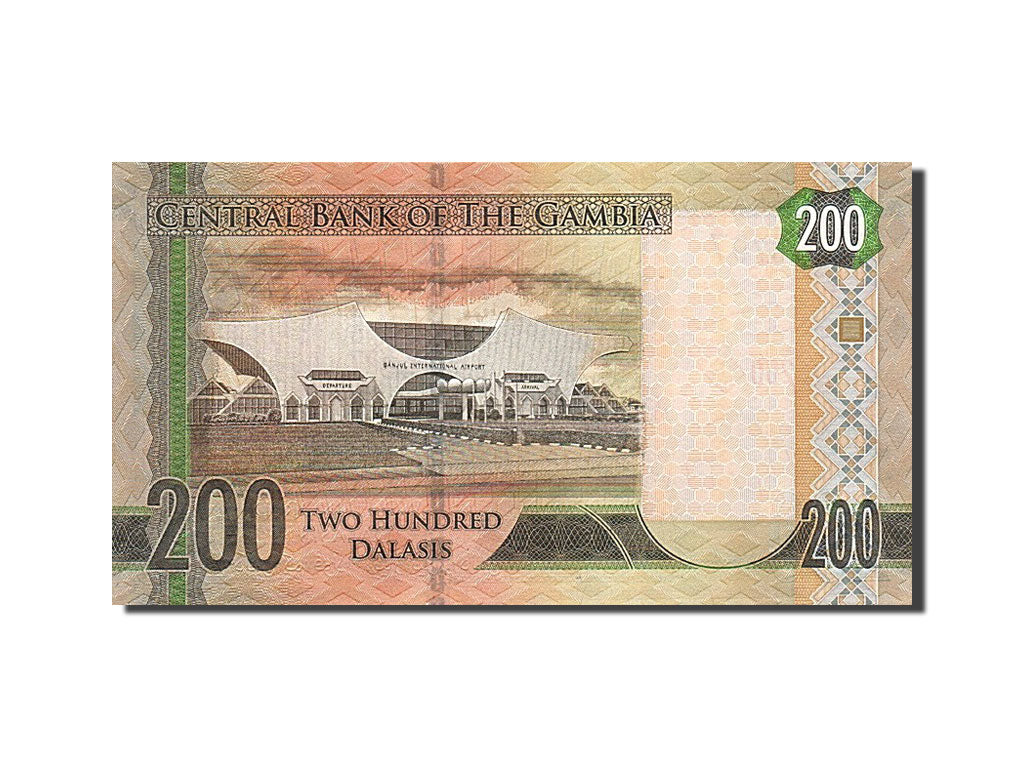 Banknote, Gambia, 200 Francs, 2015, 2015, UNC(65-70)