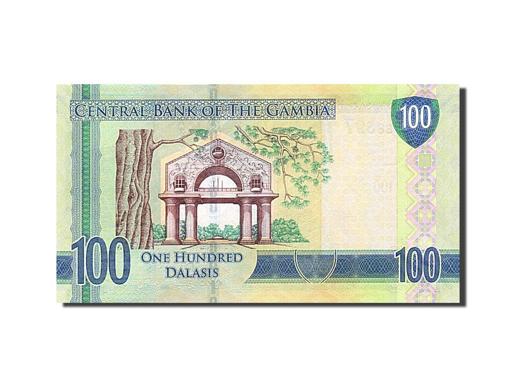 Banknote, Gambia, 100 Dalasis, 2015, 2015, UNC(65-70)