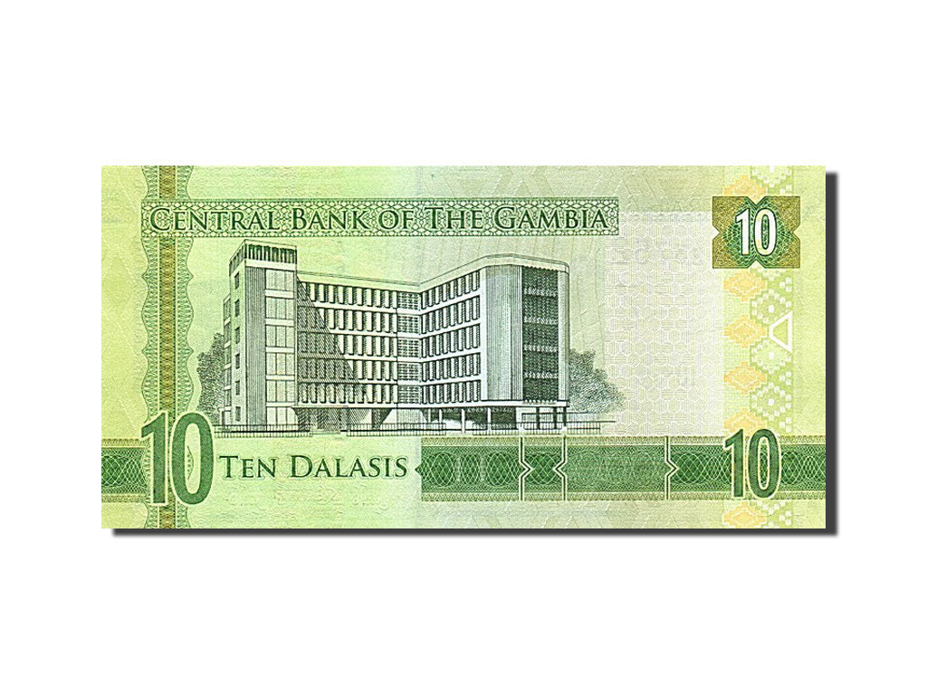 Banknote, Gambia, 10 Dalasis, 2015, 2015, UNC(65-70)