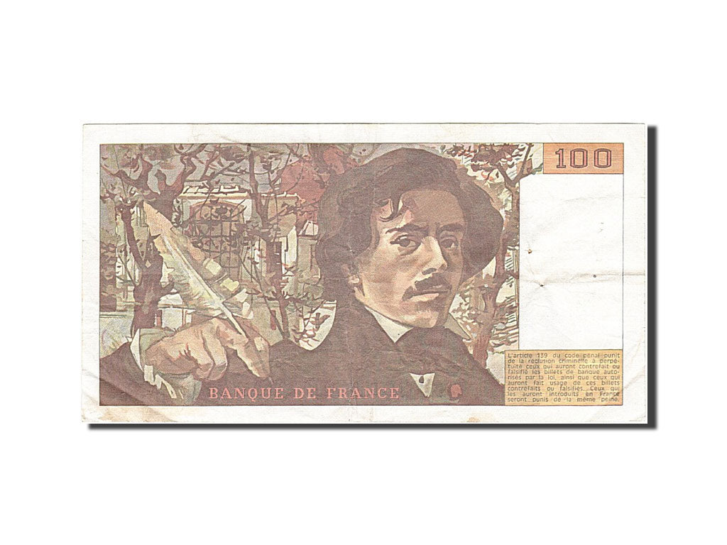 Banknote, France, 100 Francs, 1978, 1985, EF(40-45), Fayette:69.9, KM:154b