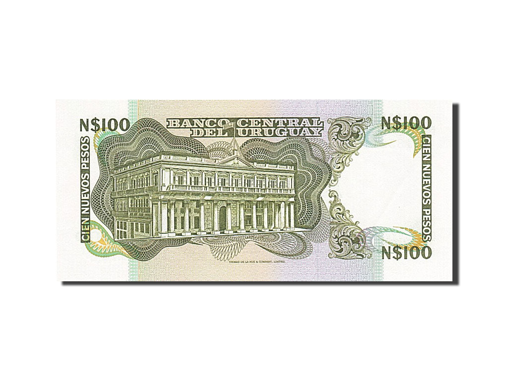 Banknote, Uruguay, 100 Nuevos Pesos, 1987, Undated, KM:62a, UNC(63)