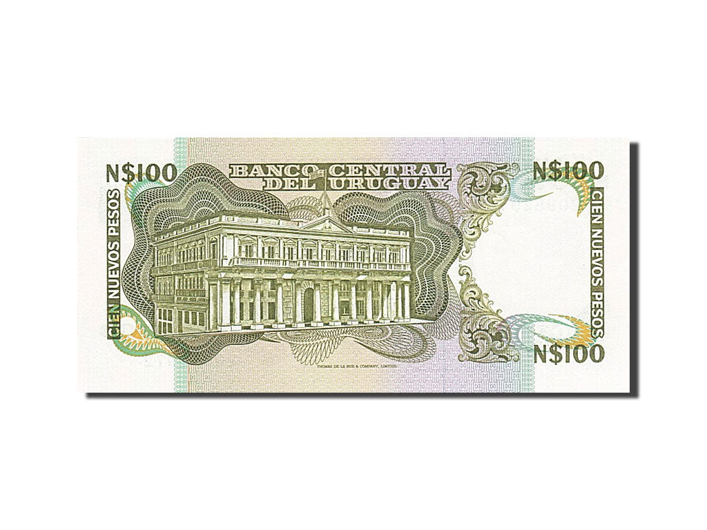 Banknote, Uruguay, 100 Nuevos Pesos, 1987, Undated, KM:62a, UNC(63)
