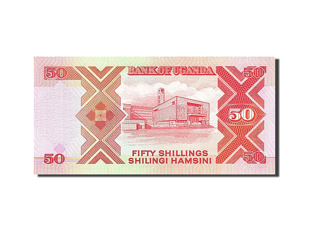 Banknote, Uganda, 50 Shillings, 1987, 1989, KM:30b, UNC(65-70)