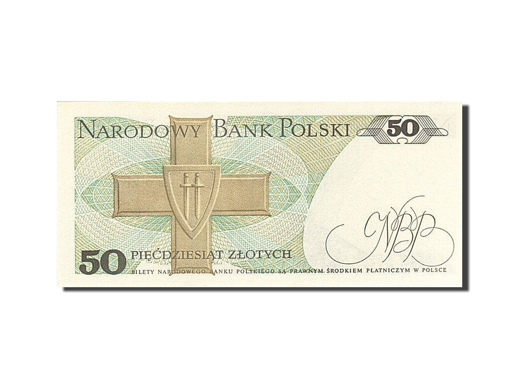 Banknote, Poland, 50 Zlotych, 1986, 1986-06-01, KM:142c, UNC(65-70)