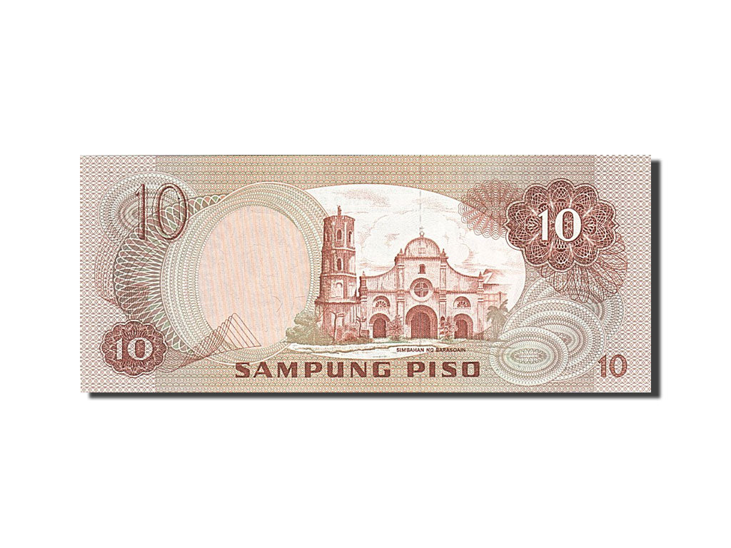 Banknote, Philippines, 10 Piso, 1978, 1981-06-30, KM:161b, UNC(65-70)