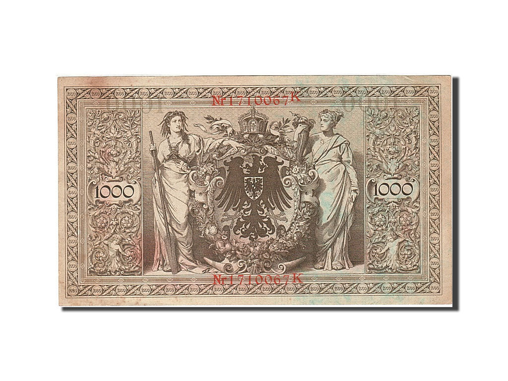 Banconote, Germania, 1000 Mark, 1910, KM:44b, 1910-04-21, SPL
