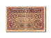 Banknote, Germany, 20 Mark, 1917-1918, 1918-02-20, KM:57, F(12-15)