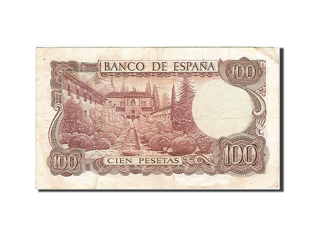 Banconote, Spagna, 100 Pesetas, 1970-1971, KM:152a, 1970-11-17, MB