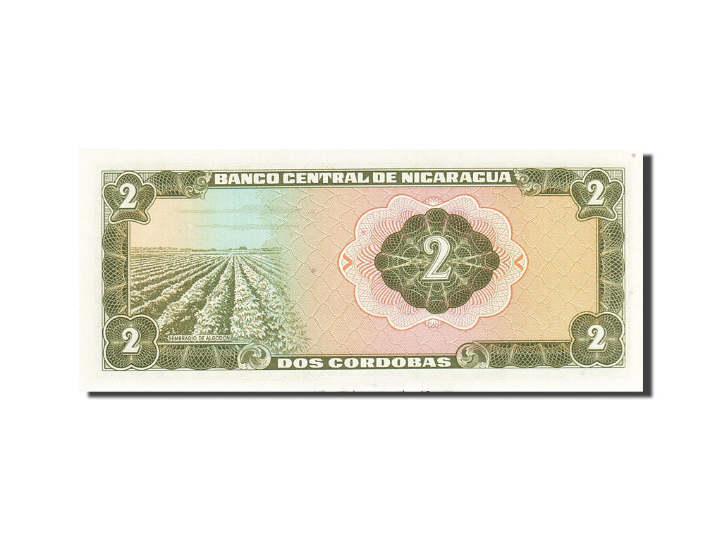 Banconote, Nicaragua, 2 Cordobas, 1972, KM:121a, 1972, SPL