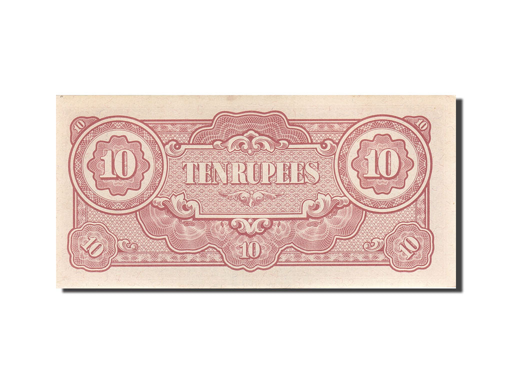Banknote, Burma, 10 Rupees, 1942-1944, Undated, KM:16a, UNC(64)