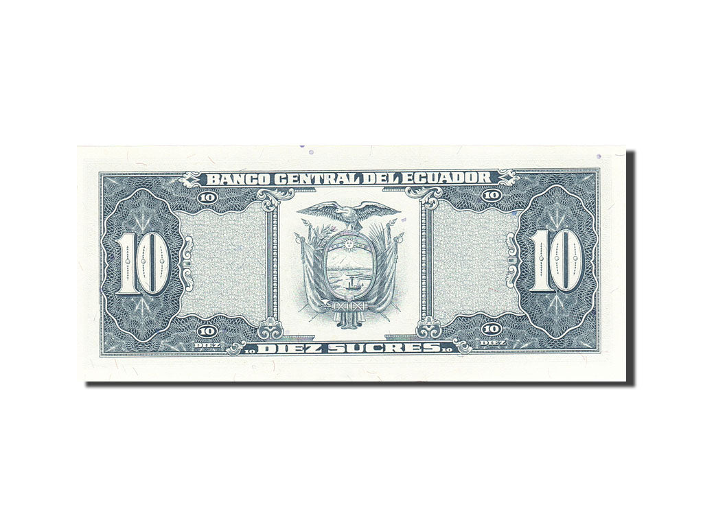 Billete, 10 Sucres, 1984-1988, Ecuador, KM:121, 1988-11-22, SC