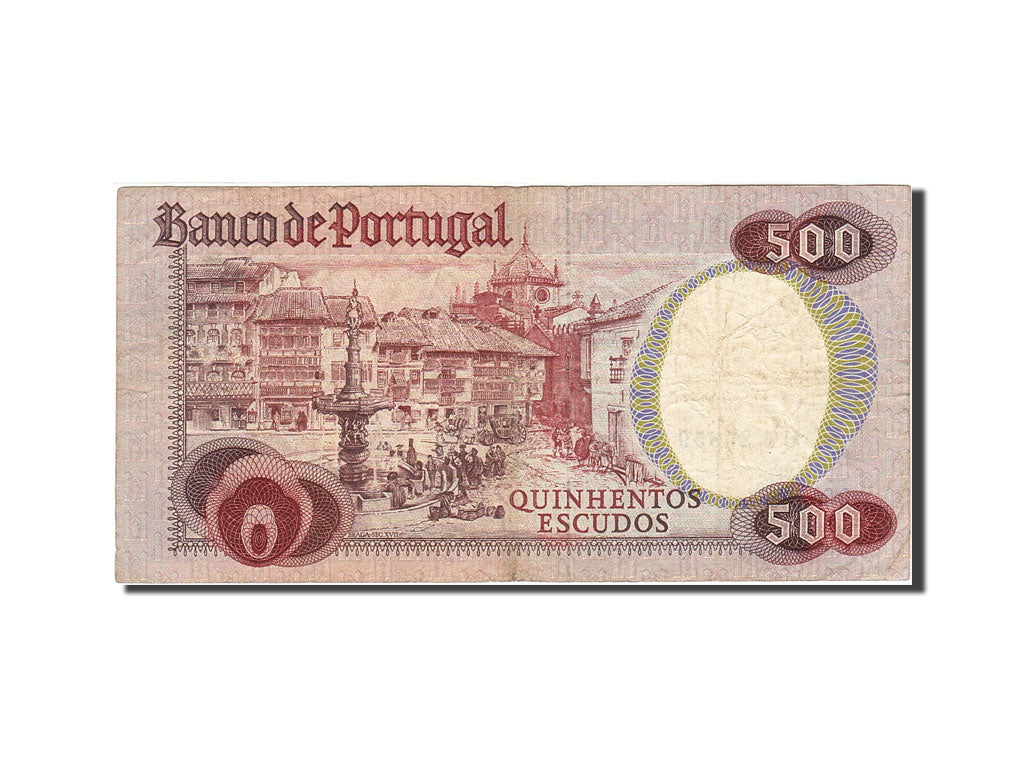 Banknote, Portugal, 500 Escudos, 1978-1979, 1979-10-04, KM:177a, EF(40-45)