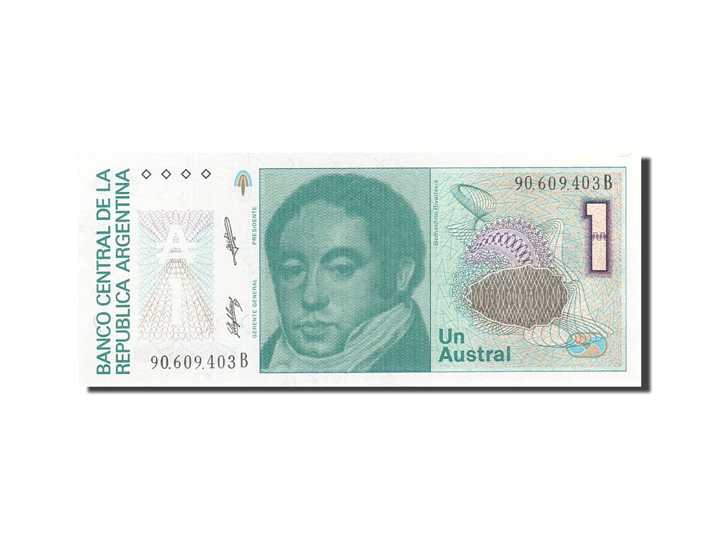 Banconote, Argentina, 1 Austral, 1985-1991, KM:323b, Undated (1985-1989), SPL