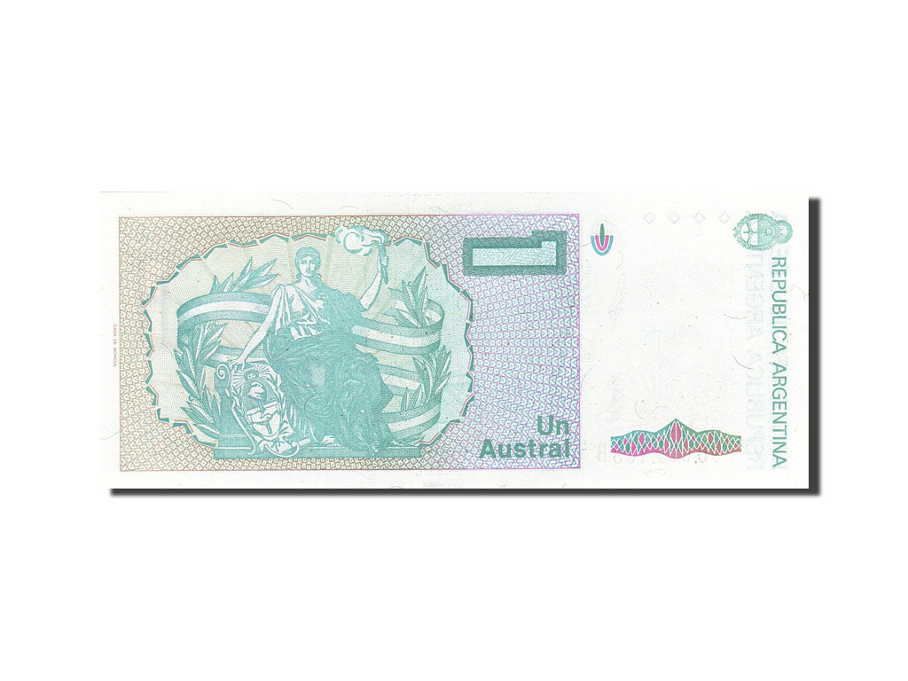 Banconote, Argentina, 1 Austral, 1985-1991, KM:323b, Undated (1985-1989), SPL