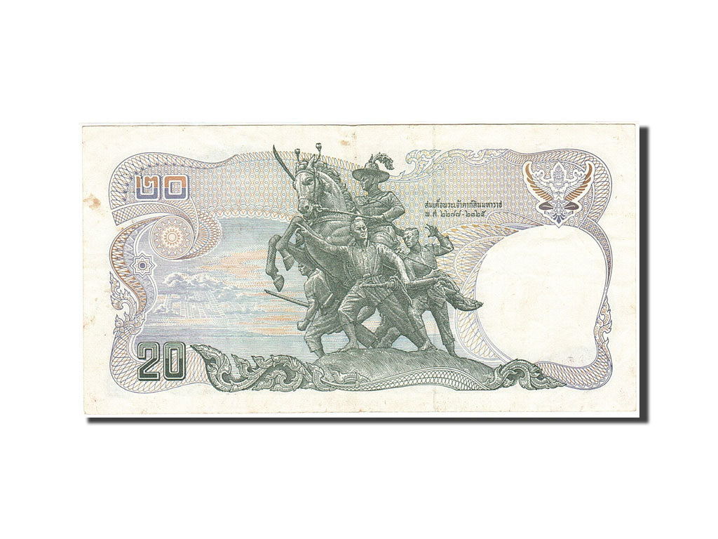 Geldschein, Thailand, 20 Baht, 1981, 1981, KM:88, SS